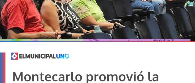 Montecarlo promovió la reflexión sobre autismo y neurodiversidad en una charla abierta a la comunidad